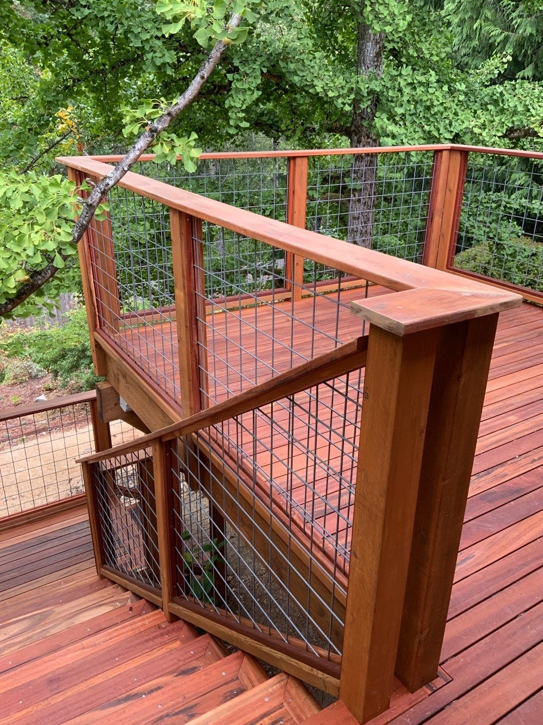 Custom Deck Railing Design