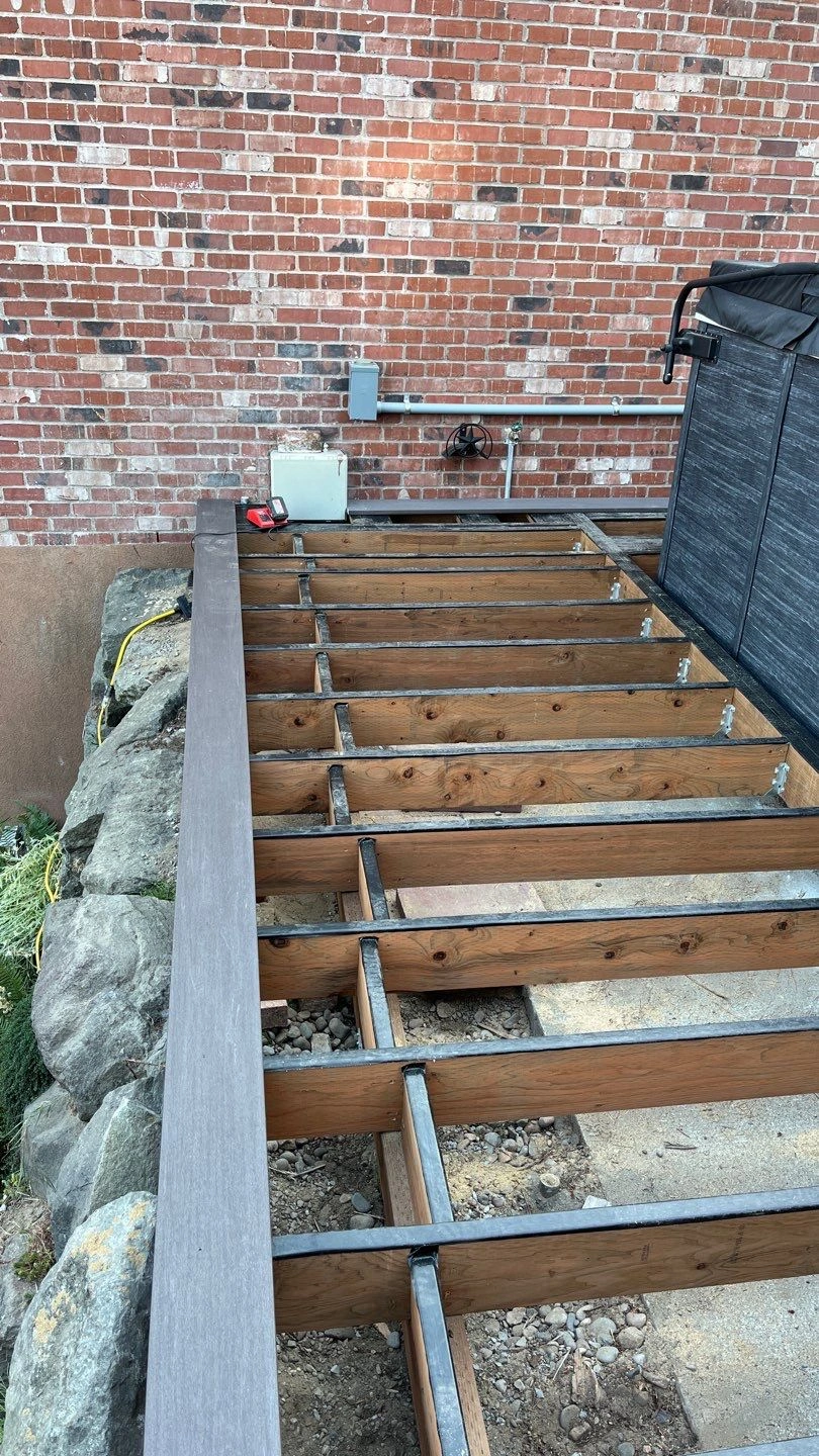 Deck Footing & Framing